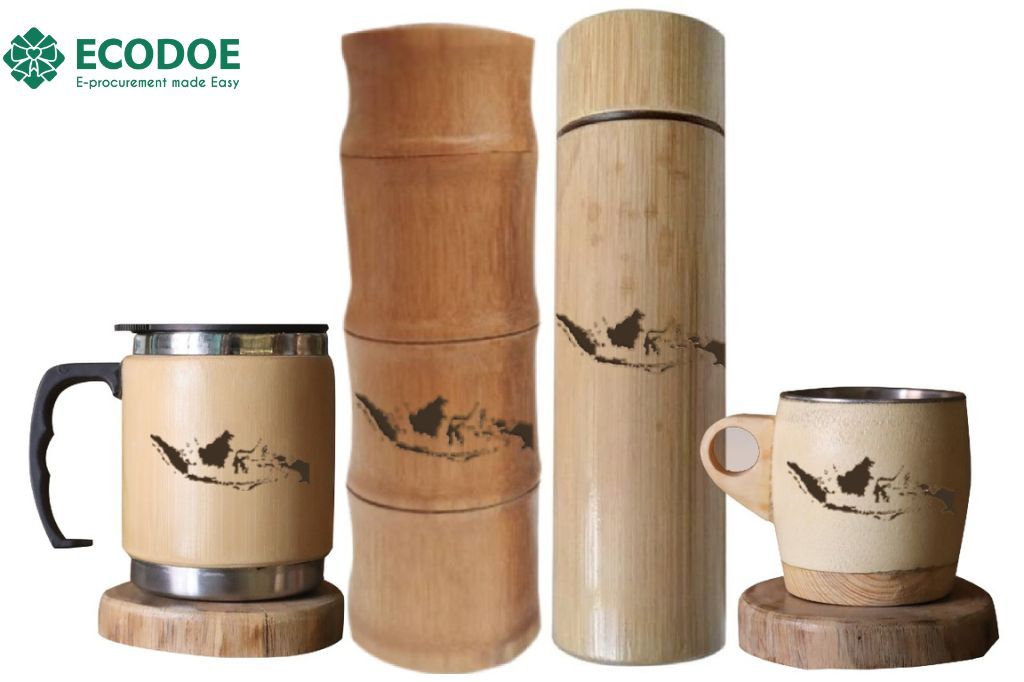 Tumbler bambu Lokasoka kini cukup digemari karena terkesan alami dan ramah lingkungan