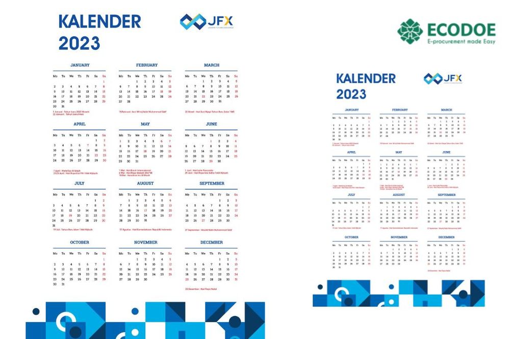 Temukan Ukuran Kalender yang Pas untuk Kalender Custom Anda